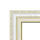 Rama foto A3 alb cu ornament auriu, 50 mm F5033-015G CM*6209
