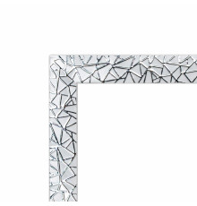 Фоторамка А4 белая "Серебряная паутина", 20 мм F2015A-S2 CM*6223