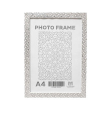 Rama foto А4, 20mm, alb "Labirint argintiu", F2015A-S1 CM*6247