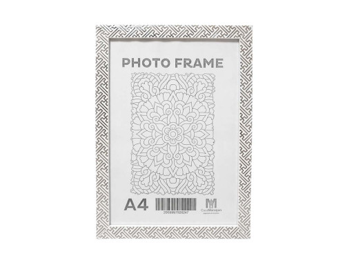 Rama foto А4, 20mm, alb "Labirint argintiu", F2015A-S1 CM*6247