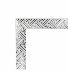 Rama foto А4 alb "Labirint argintiu", 20 mm F2015A-S1 CM*6247