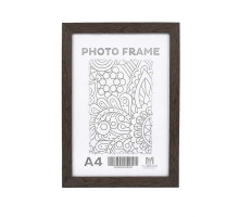 Фоторамка А4 темное дерево, 20 мм F2029-W CM*6278