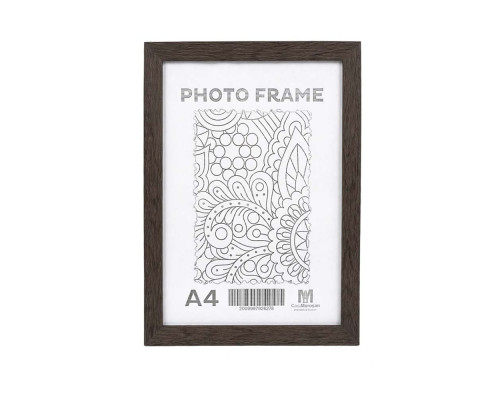 Фоторамка А4 темное дерево, 20 мм F2029-W CM*6278