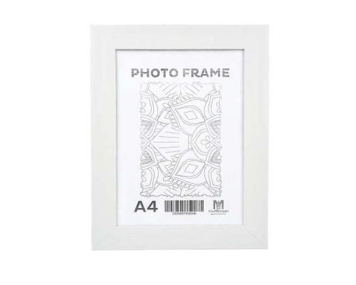 Фоторамка А4 белая, 40 мм F4028-015 CM*6346