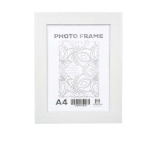 Фоторамка А4 белая, 40 мм F4028-015 CM*6346