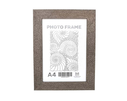 Rama foto А4, 40 mm, "Flora" bronz antic, F4028-1136 CM*6377