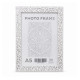 Rama foto A5, 15x20/ 20mm, alb "Pinza argintie", F2015A-S2 CM*6407