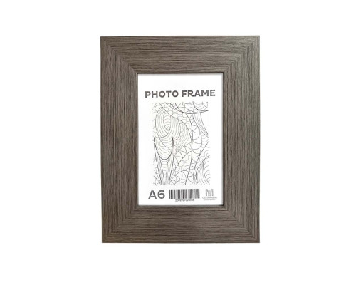 Фоторамка A6 (10*15) серый металик, 40 мм F4028-063 CM*6698