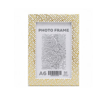 Rama foto A6, 10x15/ 20mm, Alba "Labirint auriu" F2015A-G1 CM*6599