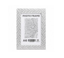 Rama foto A6, 10x15/ 20mm, Alba "Labirint argintiu" F2015A-S1 CM*6605