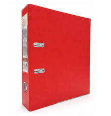 Biblioraft A4, 7,5 cm, PP/hartie, rosu HJ-205 (50)