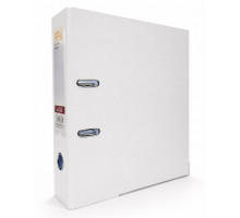 Biblioraft A4, 7,5 cm, PP/hartie, alb HJ-205 (50)