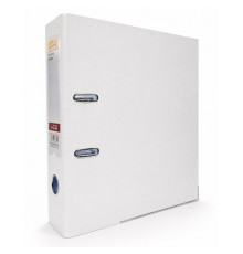 Biblioraft A4, 7,5 cm, PP/hartie, alb HJ-205 (50)