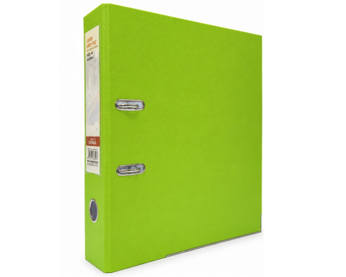 Biblioraft A4, 7,5 cm, PP/hartie, verde neon HJ-205 (50)