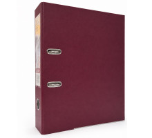 Biblioraft A4, 7,5 cm, PP/hartie, bordo HJ-205 (50)