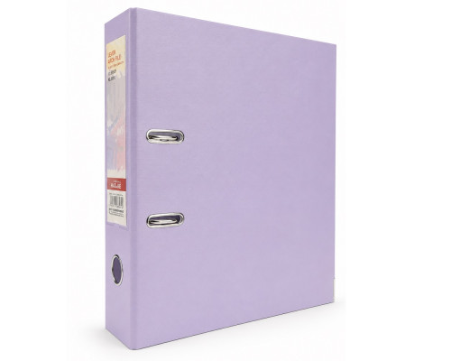 Biblioraft A4, 7,5 cm, PP/hartie, violet deschis HJ-205 (50)