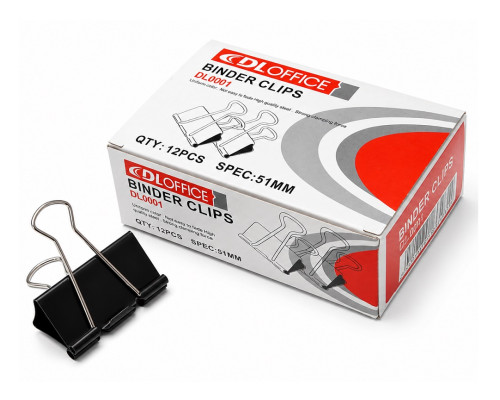 Clipsuri metalice 51mm set 12buc DL0001 (12/240)