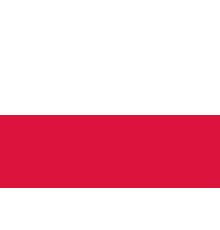 Steagulet p/u suport de masa Polonia 15x22,5 cm, 160g/m2, satin dublu