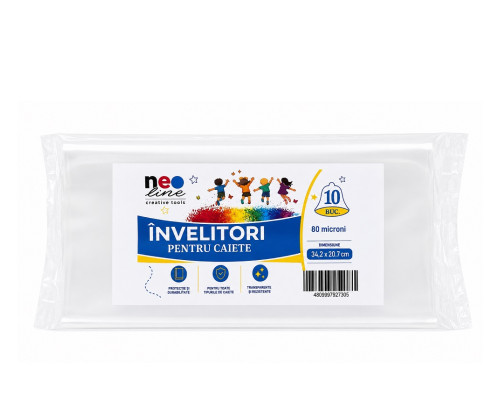 Set de invelitori pentru caiete 10buc. 80 mic (100)
