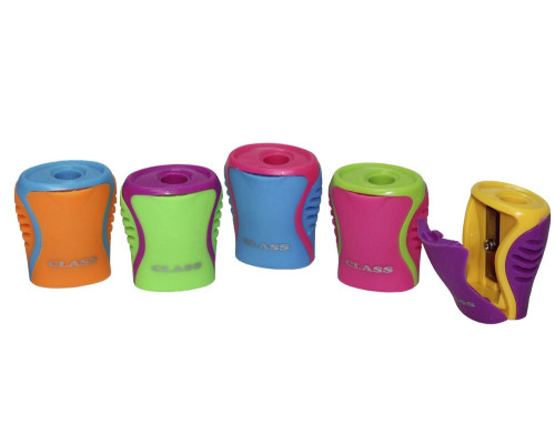 Ascutitoare cu container, COLORFUL, asorti, 4814C, CLASS (45/2160)