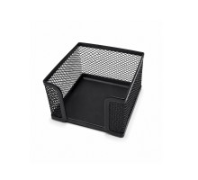 Suport cub notite 9,5*9,5*6 сm, plasa metal negru (96)