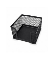 Suport cub notite 9,5*9,5*6 сm, plasa metal negru (96)