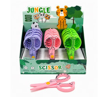 Foarfece pentru copii plastic, 12cm., in sortiment 133A (24/720)