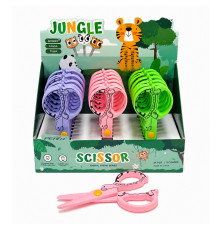 Foarfece pentru copii plastic, 12cm., in sortiment 133A (24/720)