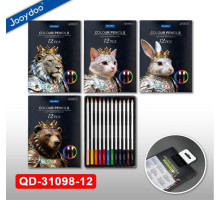 Creioane 12 culori, REGAL QD-31098-12 (12/240)