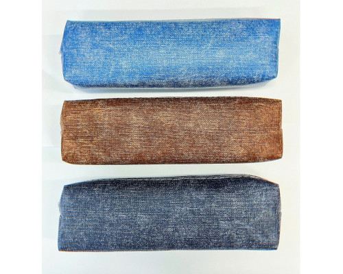 Penar 1 compartiment 20x6cm "Denim", asortat, 3553 (12/600)