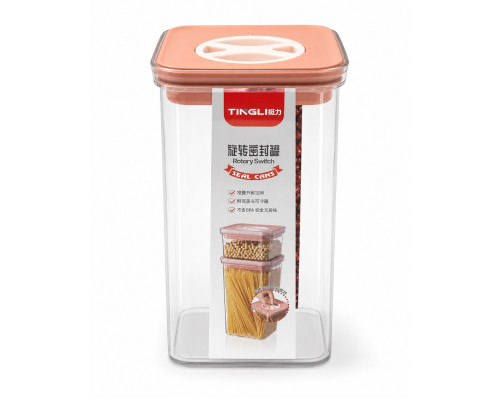 Контейнер для продуктов, 2000 мл. пластик 22,5х12,5х12,5 см (30)