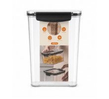 Recipient pentru produse 1800 ml, plastic, 20х14,5х11 cm (48)
