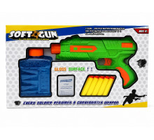 Игрушка Водный пистолет Soft Gun (2 картриджа) №8820