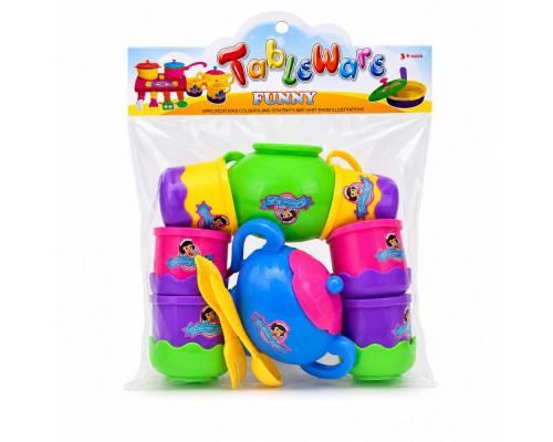 Jucаrie set de vesela, 20 piese, plastic, 3+, SF977ABCD