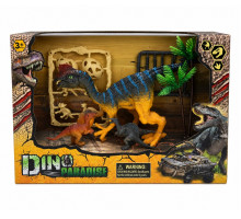 Hабор игрушечный "DINO PARADISE" пластик, 3+, 2100-5
