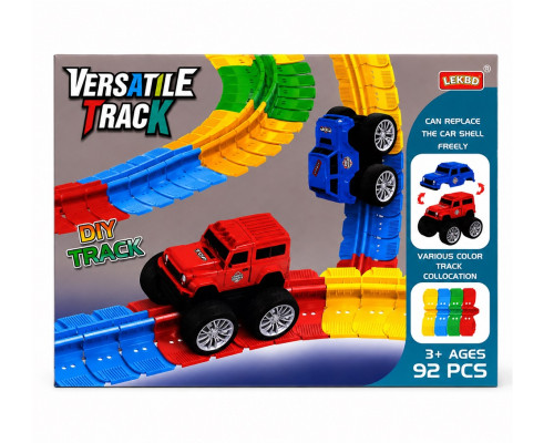 Joc Autotrack „Versatile Track” 92 piese, 3+, 9928A
