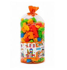Constructor din plastic „Blocks Puzzle game” - 180 piese. 777-26
