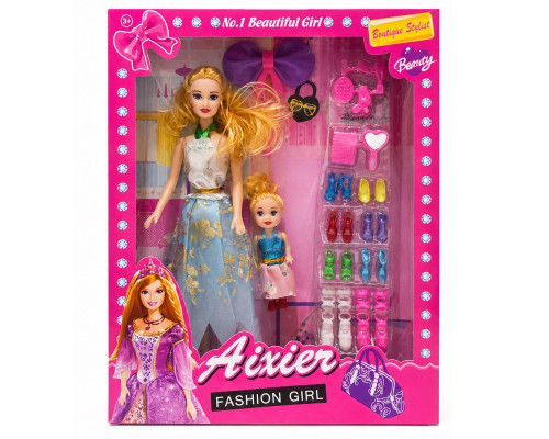 Кукла "Aixier" с аксессуарами 27 см, 3+, 303-108