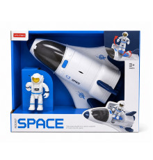Игрушка Ракета с космонавтом "SPACE" пластик, 3+, MW7781
