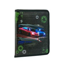 Mapa p/u caiete A5 pe fermoar, plastic, "Street Racing" (480)