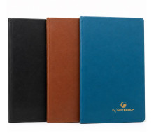 Carnet A4, 144 foi matem., eco piele, Gingko (50)
