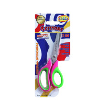 Foarfece pentru copii 13,3 cm, manere cauciucate, roz 4287-12C, CLASS(24)