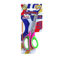 Foarfece pentru copii 13,3 cm, manere cauciucate, roz 4287-12C, CLASS(24)