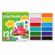 Plastilina"Maini curate" 12 culori, 240 gr., 6-433, БАРВІНОК (20/60)