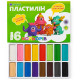 Plastilina"Maini curate" 16 culori, 320 gr., 6-434, БАРВІНОК (20/40)