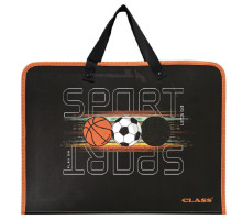 Mapa cu manere "Sport", PP, 600mk, 350*255*45mm, 5632-25C,CLASS