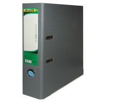 Папка-регистратор А4 70mm, ПП, серая, 4-246-36, 4OFFICE (10)
