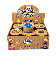 Slime "Dumpling", 6 culori, 3+, (12/144)