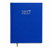 Agenda A5 datata 2027, Clasica, albastru (75)