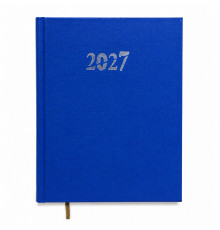 Agenda A5 datata 2027, Clasica, albastru (75)